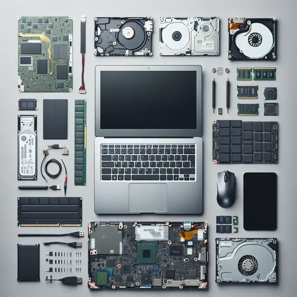 Disponibilidade de peças de reposição para laptops Dell no mercado nacional