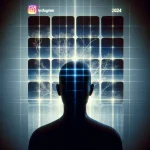 "Pessoa visualizando stories do Instagram anonimamente no smartphone, ilustrando dicas do guia completo para 2024 sobre como acessar stories sem ser notado."