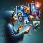 "Visualizador de Stories do Instagram: Usuário navegando anonimamente pelas histórias do Instagram em um smartphone, com a interface da aplicação exibida na tela, ilustrando o guia completo para utilizar recursos de privacidade nas redes sociais."